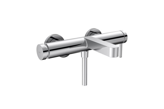Baterie Hansgrohe Finoris vanová nástěnná, páková, chrom, 76420000