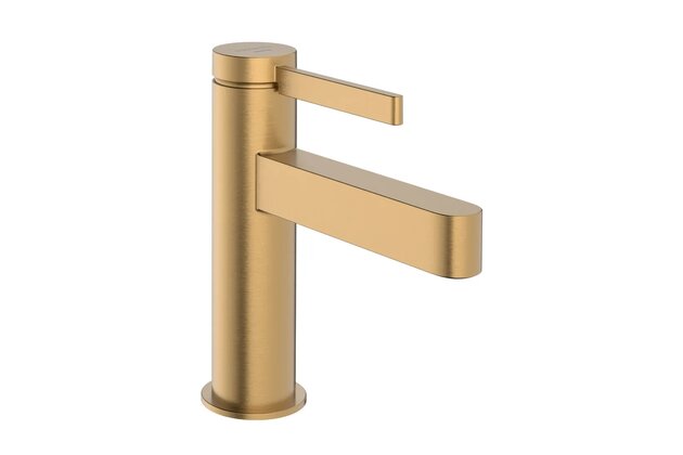 Baterie Hansgrohe Finoris na studenou nebo předem nastavenou vodu, bez odtokové soupravy, bronz kartáčovaný, 76013140