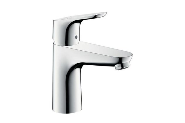 Baterie Hansgrohe Focus umyvadlová, vyšší, bez výpusti, chrom, 31517000