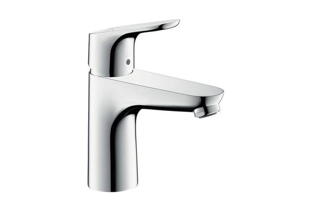 Baterie Hansgrohe Focus umyvadlová, vyšší, bez výpusti, chrom, 31607000