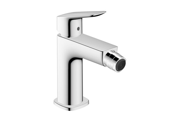 Baterie Hansgrohe Logis Fine bidetová, páková, s odtokovou soupravou, s táhlem, chrom, 71201000