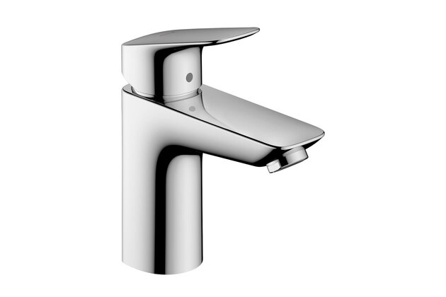 Baterie Hansgrohe Logis umyvadlová, 100, CoolStart, s výpustí, chrom, 71102000