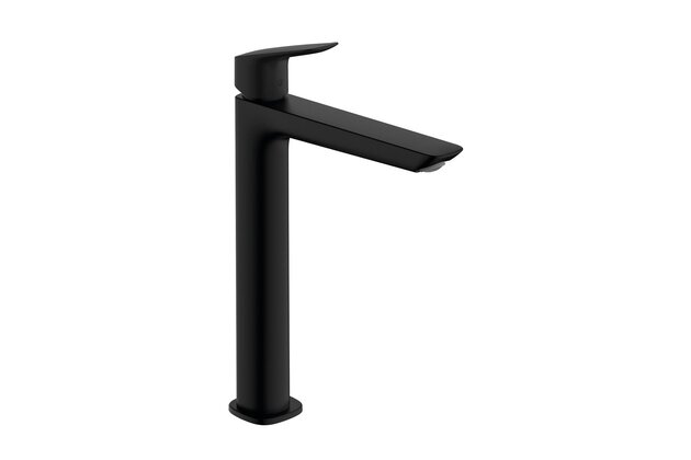 Baterie Hansgrohe Logis Fine umyvadlová, bez výpusti, černá mat, 71258670