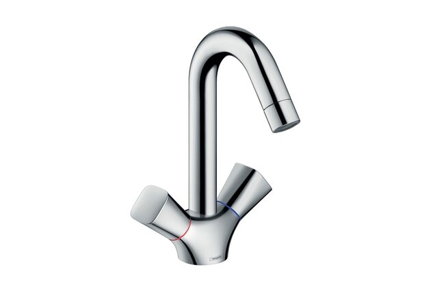 Baterie Hansgrohe Logis umyvadlová, s výpustí, chrom, 71222000