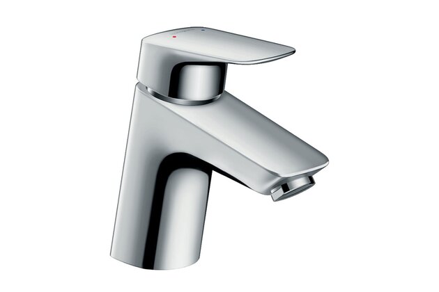 Baterie Hansgrohe Logis umyvadlová, s výpustí pro nízký tlak, chrom, 71074000
