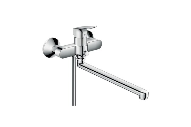 Baterie Hansgrohe Logis vanová, prodloužený výtok, chrom, 71402000