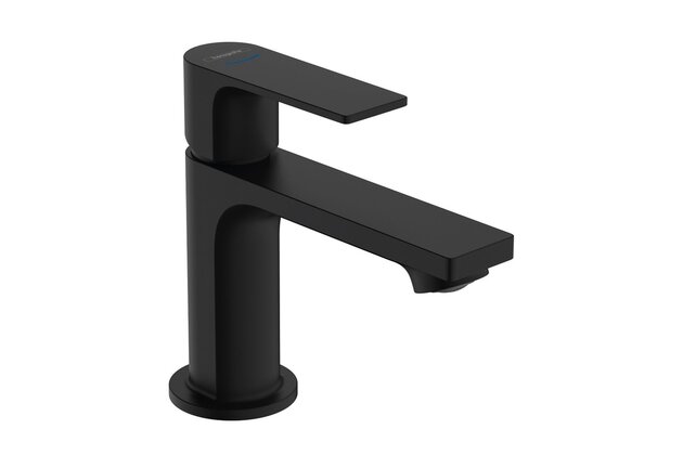 Baterie Hansgrohe Rebris E na studenou vodu, černá mat, 72506670