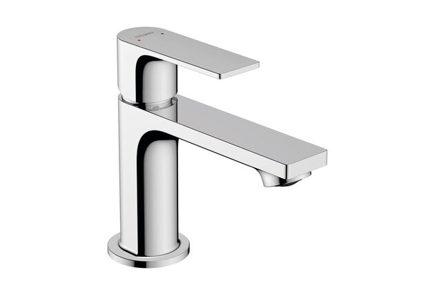 Baterie Hansgrohe Rebris E umyvadlová, se syntetickou výpustí, chrom, 72550000