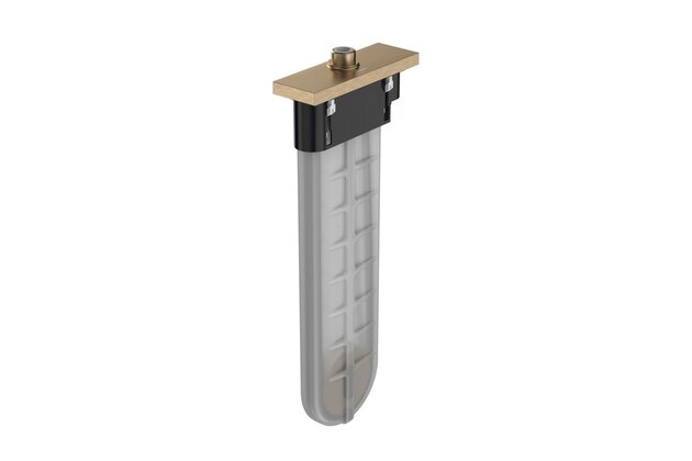 Vrchní sada Hansgrohe sBox, k vaně, bronz kartáčovaný, 28010140