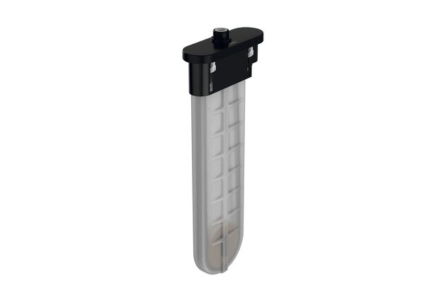 Vrchní sada Hansgrohe sBox, k vaně, oválná, černá mat, 28020670