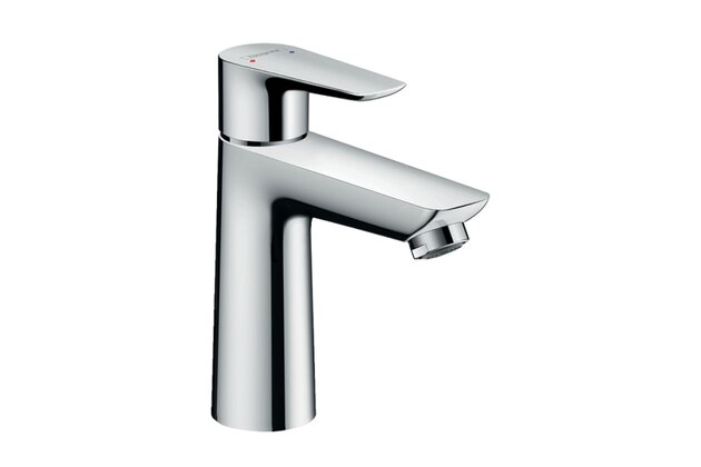 Baterie Hansgrohe Talis E umyvadlová, s odtokovou soupravou, s táhlem, chrom, 71710000