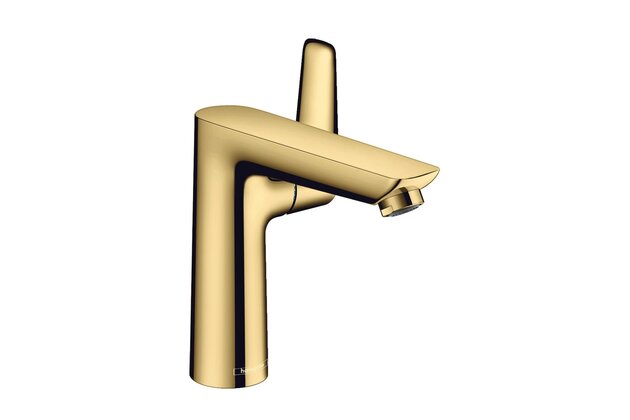Baterie Hansgrohe Talis E umyvadlová, s výpustí, s táhlem, zlatá lesk, 71754990