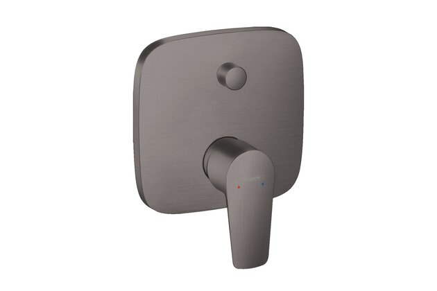 Baterie Hansgrohe Talis E sprchová podomítková, bez tělesa, černý chrom kartáčovaný, 71745340
