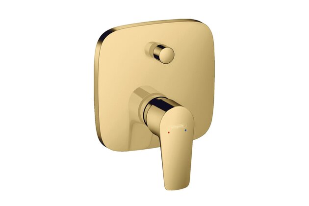 Baterie Hansgrohe Talis E sprchová podomítková, bez tělesa, zlatá lesk, 71745990