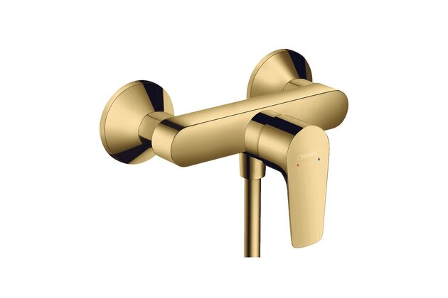 Baterie Hansgrohe Talis E sprchová nástěnná, zlatá lesk, 71760990