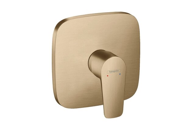 Baterie Hansgrohe Talis E sprchová podomítková, bez tělesa, bronz kartáčovaný, 71765140