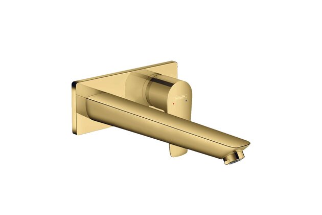 Baterie Hansgrohe Talis E umyvadlová podomítková, s výpustí, zlatá lesk, 71734990