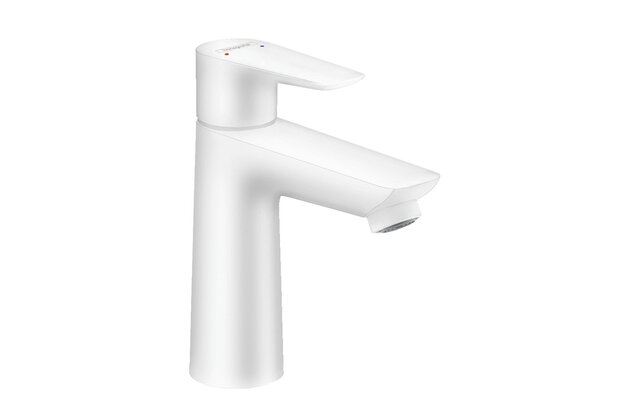 Baterie Hansgrohe Talis E umyvadlová, bílá mat, 71712700