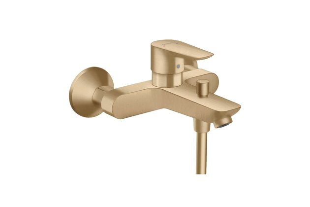 Baterie Hansgrohe Talis E vanová nástěnná, bronz kartáčovaný, 71740140