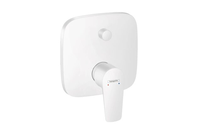 Baterie Hansgrohe Talis E sprchová podomítková, bez tělesa, bílá mat, 71474700