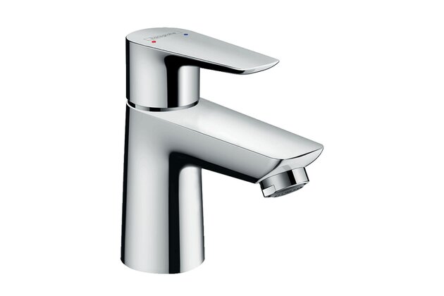 Baterie Hansgrohe Talis E umyvadlová, CoolStart, s výpustí, s táhlem, chrom, 71703000