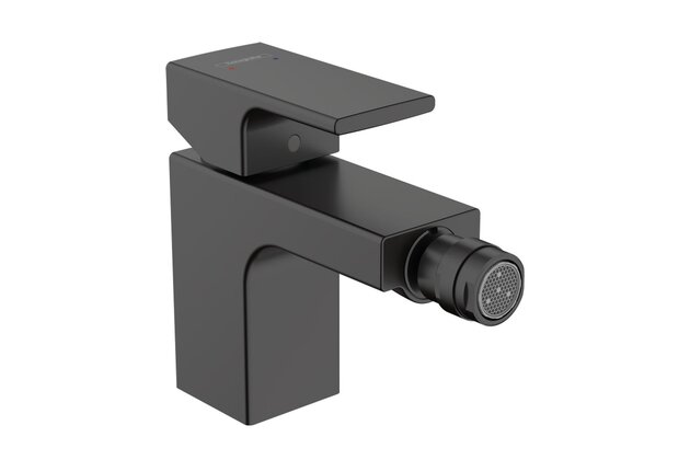 Baterie Hansgrohe Vernis Shape bidetová, s výpustí, černá mat, 71219670