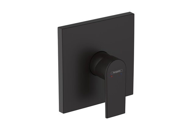 Baterie Hansgrohe Vernis Shape sprchová podomítková, bez tělesa, černá mat, 71668670
