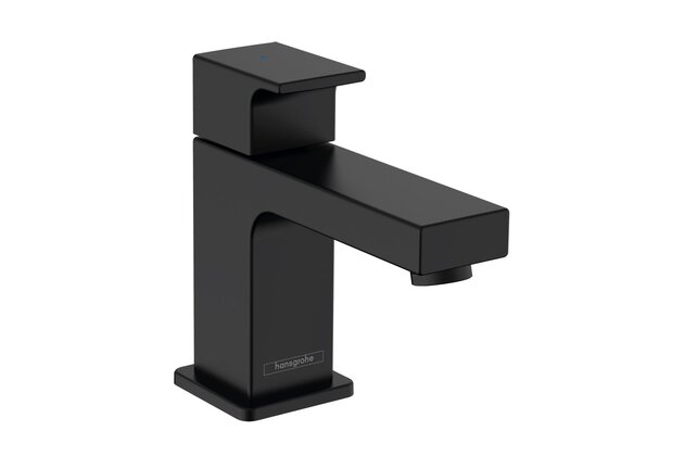 Baterie Hansgrohe Vernis Shape umyvadlová, EcoSmart, černá mat, 71592670