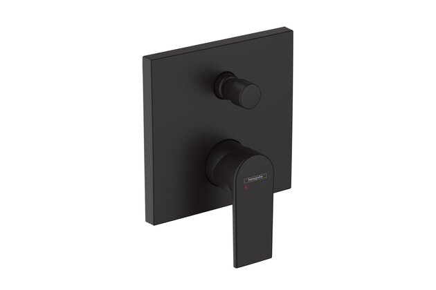 Baterie Hansgrohe Vernis Shape sprchová podomítková, bez tělesa, černá mat, 71469670