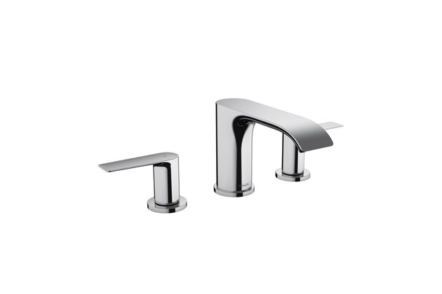Baterie Hansgrohe Vivenis umyvadlová, 3otvorová, s odtokovou soupravou, s táhlem, chrom, 75033000
