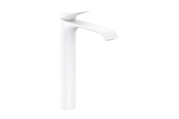 Baterie Hansgrohe Vivenis umyvadlová, s odtokem, bílá mat, 75040700