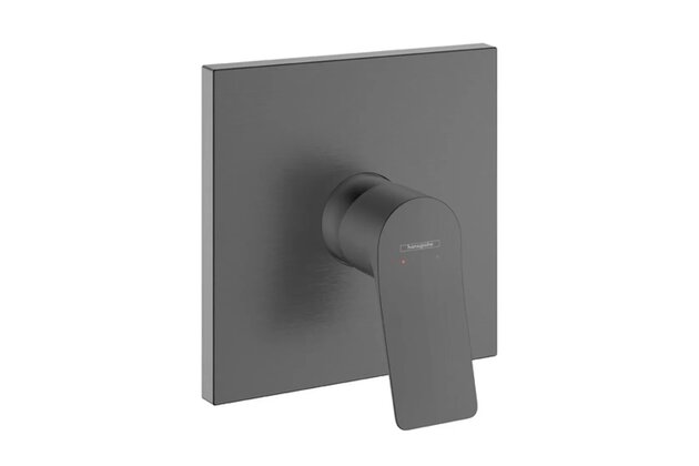 Baterie Hansgrohe Vivenis sprchová podomítková, bez tělesa, černý chrom kartáčovaný, 75615340