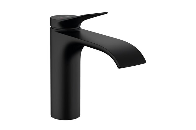 Baterie Hansgrohe Vivenis umyvadlová, s táhlem, černá mat, 75020670