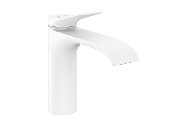 Baterie Hansgrohe Vivenis umyvadlová, s táhlem, bílá mat, 75020700