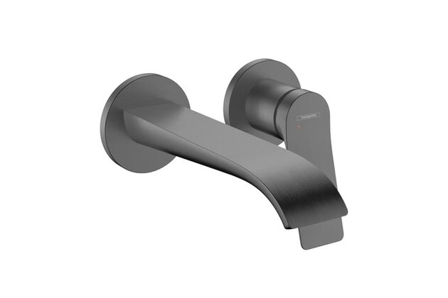 Baterie Hansgrohe Vivenis umyvadlová podomítková, bez tělesa, černý chrom kartáčovaný, 75050340
