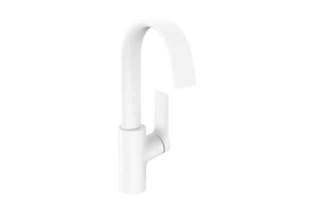 Baterie Hansgrohe Vivenis umyvadlová, otočná, bez odtoku, bílá mat, 75032700