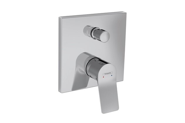 Baterie Hansgrohe Vivenis Páková sprchová podomítková, se zabudovanou bezpečnostní kombinací podle EN1717, bez tělesa, chrom, 75416000