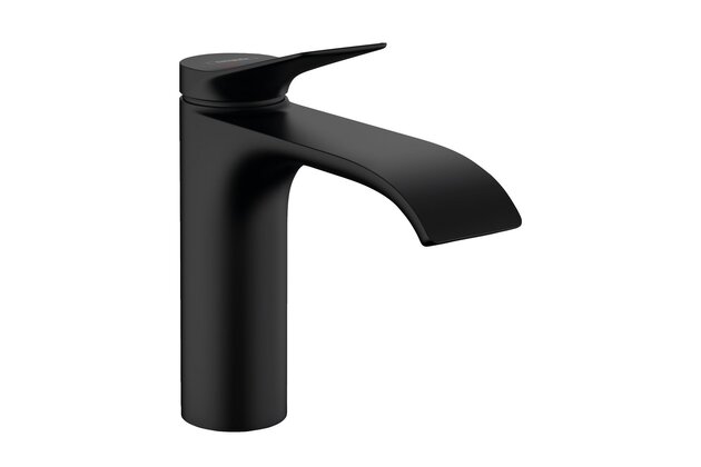Baterie Hansgrohe Vivenis umyvadlová, CoolStart, bez odtokové soupravy, černá mat, 75024670