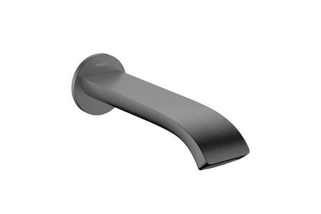 Výtokové ramínko Hansgrohe Vivenis, černý chrom kartáčovaný, 75410340