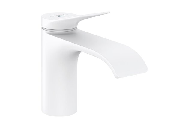 Baterie Hansgrohe Vivenis umyvadlová, pro studenou nebo předem nastavenou vodu, bez odtoku, bílá mat, 75013700