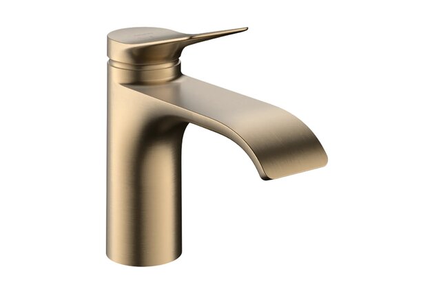 Baterie Hansgrohe Vivenis umyvadlová, CoolStart, s odtokovou soupravou, s táhlem, bronz kartáčovaný, 75014140