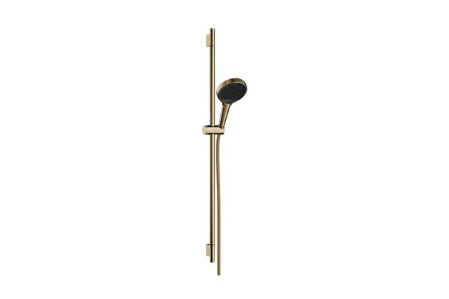 Sprchový set Hansgrohe Rainfinity EcoSmart 3jet, s tyčí 90 cm, zlatá lesk, 28744990