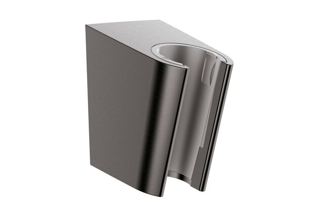 Držák sprchy Hansgrohe pevný, černý chrom kartáčovaný, 28331340