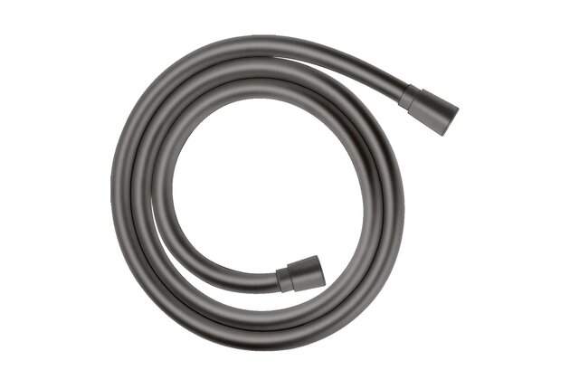 Sprchová hadice Hansgrohe Isiflex 160 cm, černý chrom kartáčovaný, 28276340
