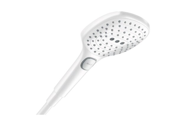 Ruční sprcha Hansgrohe Raindance Select E 3 jet, bílá mat, 26520700