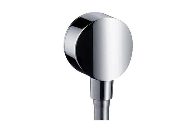 Nástěnné kolínko Hansgrohe FixFit se zpětným ventilem, chrom, 26453000