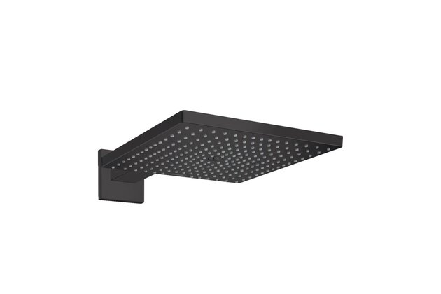 Sprcha hlavová Hansgrohe Raindance E, 1jet, s ramenem, černá mat, 26238670