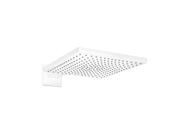 Sprcha hlavová Hansgrohe Raindance E, 1jet, s ramenem, bílá mat, 26238700