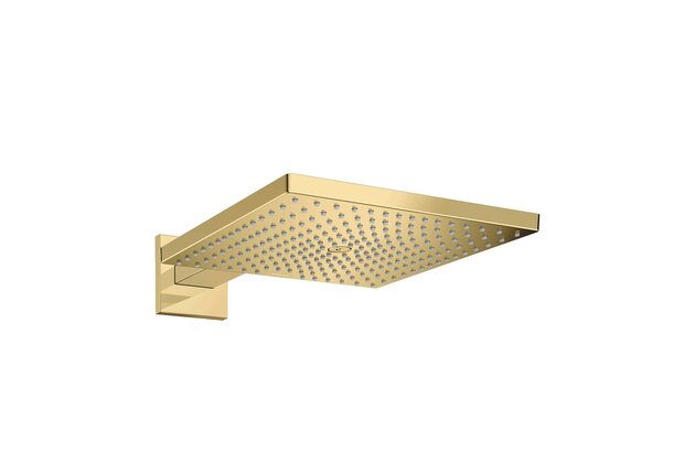 Sprcha hlavová Hansgrohe Raindance E, 1jet, s ramenem, zlatá lesk, 26238990