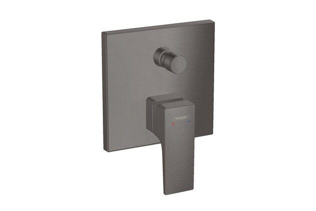 Baterie Hansgrohe Metropol vanová podomítková, bez tělesa, černý chrom kartáčovaný, 32545340